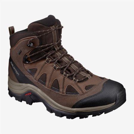 Salomon AUTHENTIC LTR GTX Turistické Topánky Panske - Hnede (SK 6-GIW)